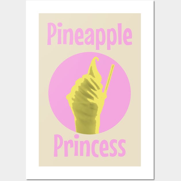 Pineapple princess alert Wall Art by IEatFanBoys